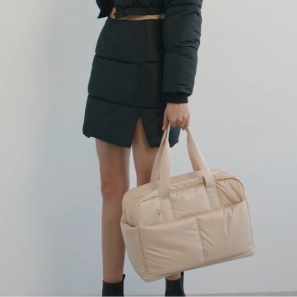 ISO Beis Expandable Duffle in Beige - Picture 2 of 3